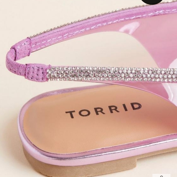 NWT Torrid Wide Width Size 8 Pointed Toe Slingback - Picture 3 of 8